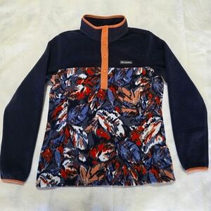 Columbia Benton Springs Half Snap Pullover Fleece Size Medium